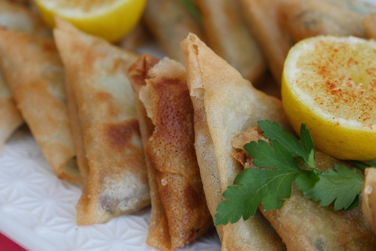 Rav Bansal’s Caramelised Onion & Sweet Potato Samosas