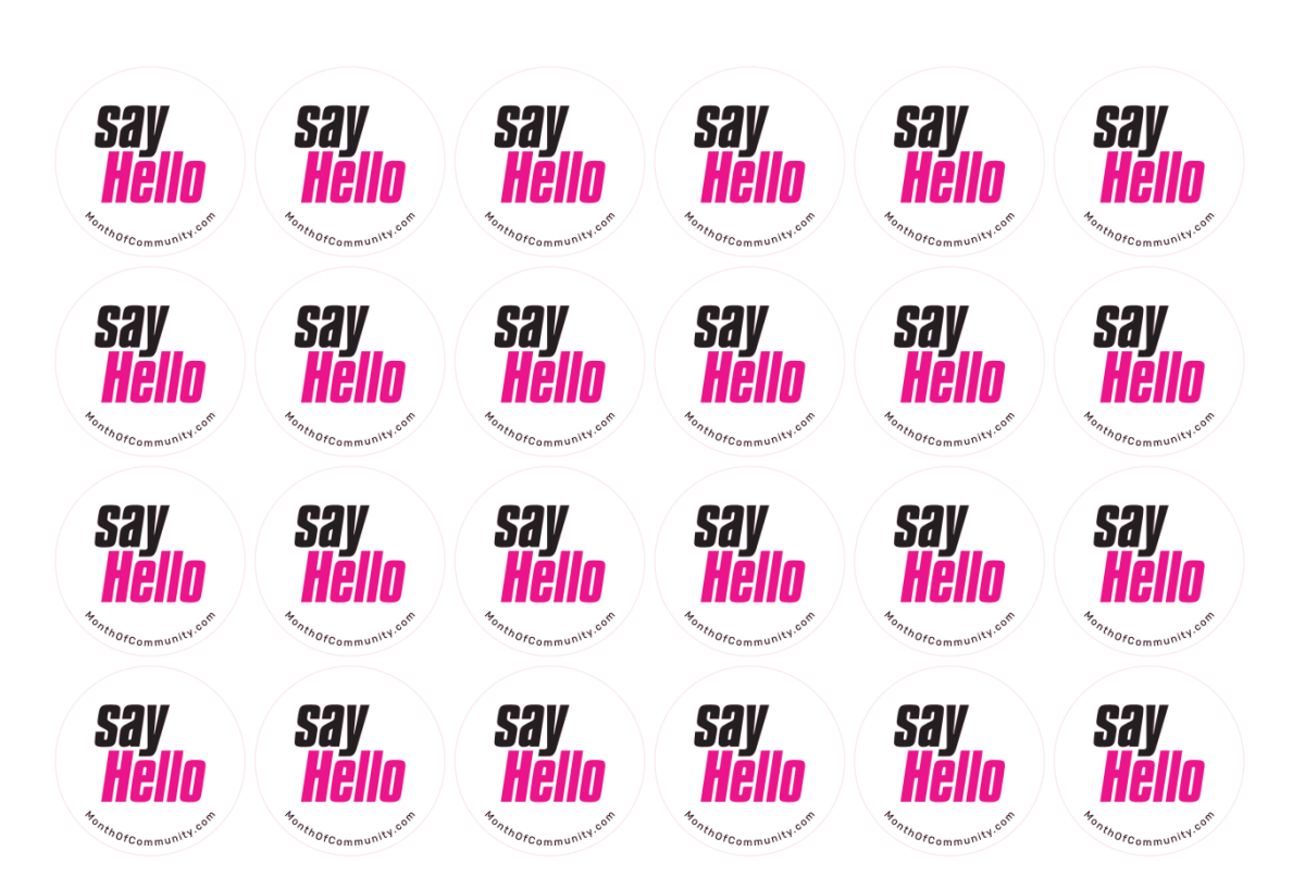 John Bishop shares “Say Hello” campaign during The Month of Community