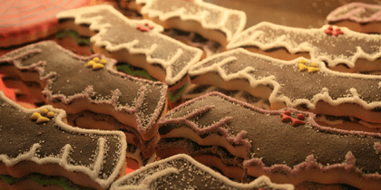 Gingerbread bats