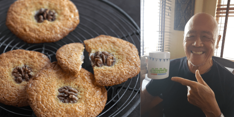 Walnut Biscuits by Ken Hom OBE