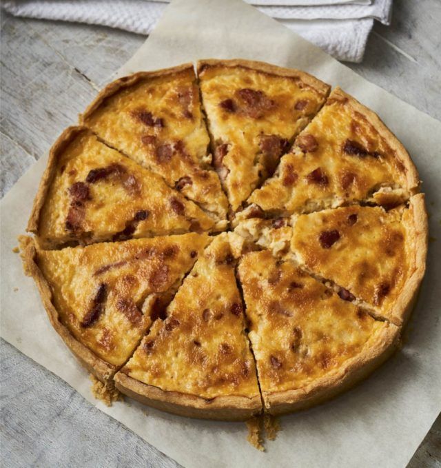 Onion and Bacon Tart by Raymond Blanc