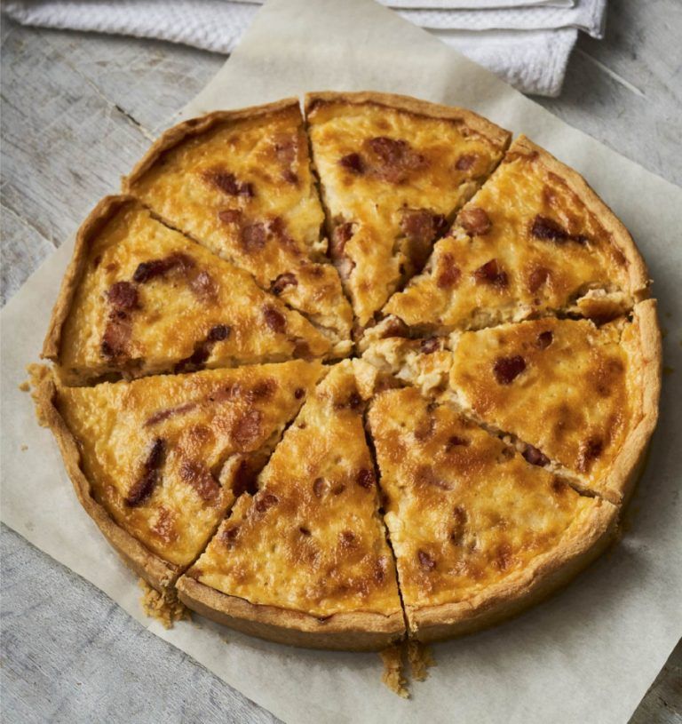Onion and Bacon Tart by Raymond Blanc Eden Project Communities