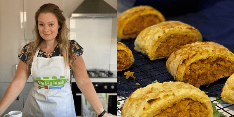 Rosie’s Vegan Sausage Rolls (can be made gluten free)