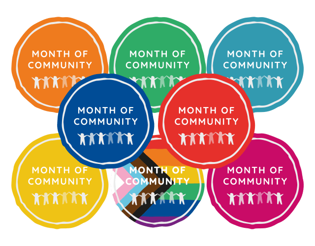 Month of Community tiles