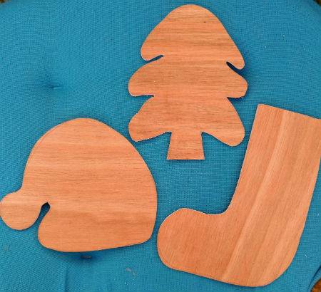 Wooden craft templates