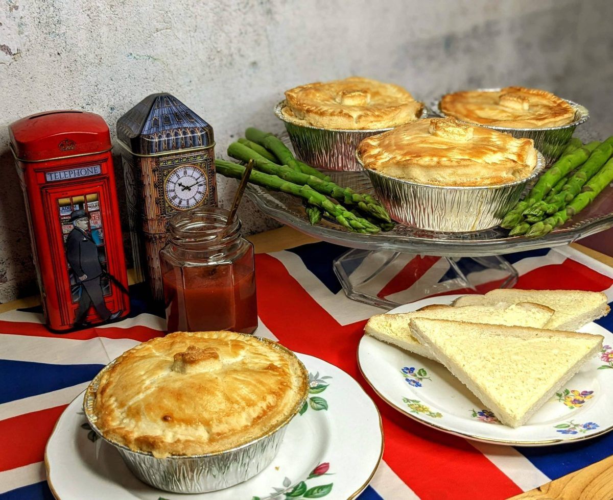 Coronation party pies