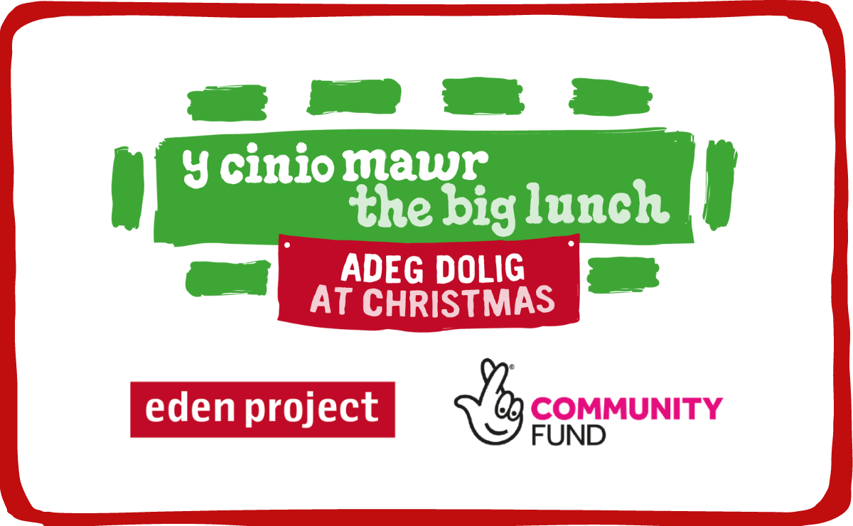 The Big Lunch at Christmas Welsh logo