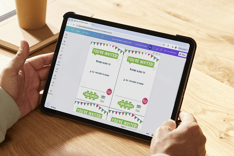 Editable invitations 2025