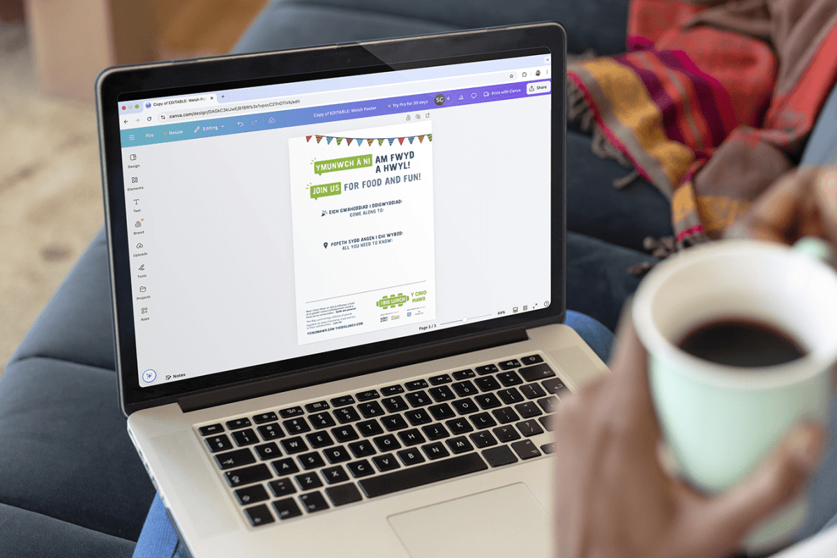 Poster Y Cinio Mawr y gellir ei olygu