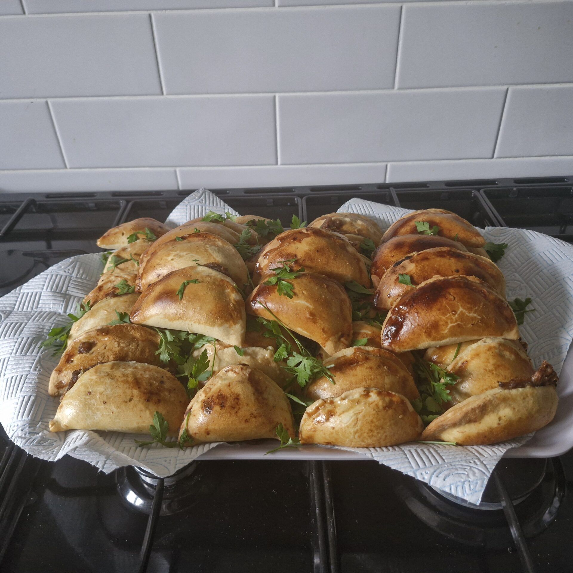 A play of mini pasties