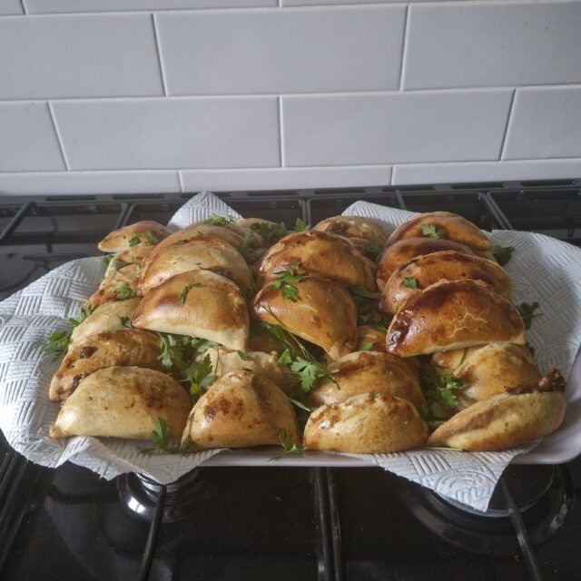 A play of mini pasties