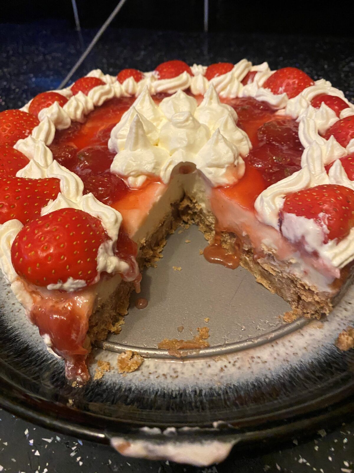 Strawberry and Vanilla Cheesecake by Ben Le Bas
