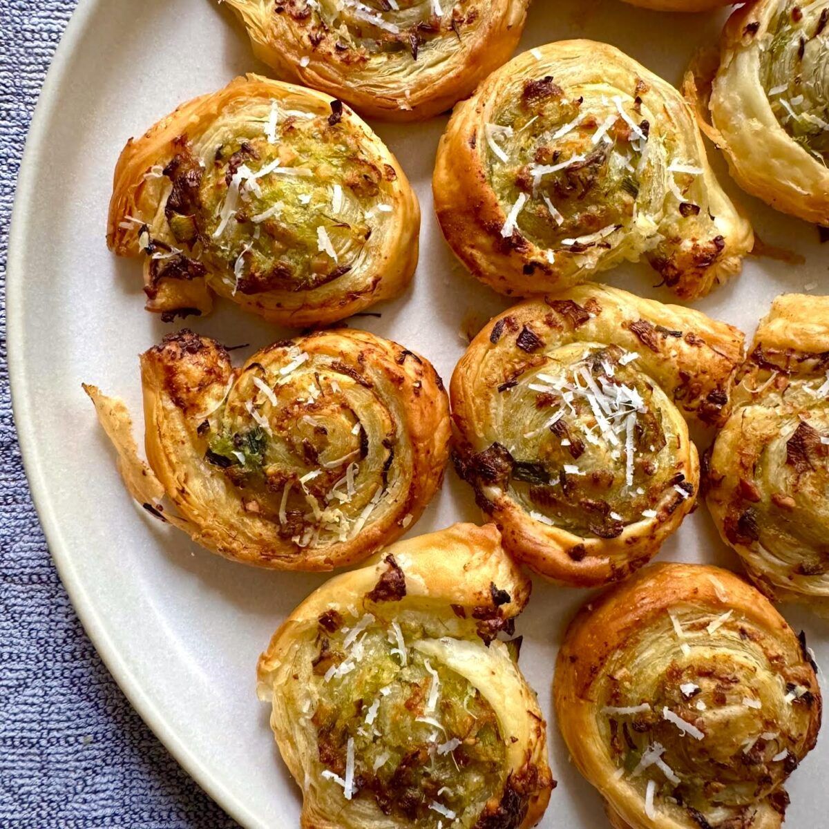 Wild Garlic Pesto Pinwheels by Jayson Cheyne