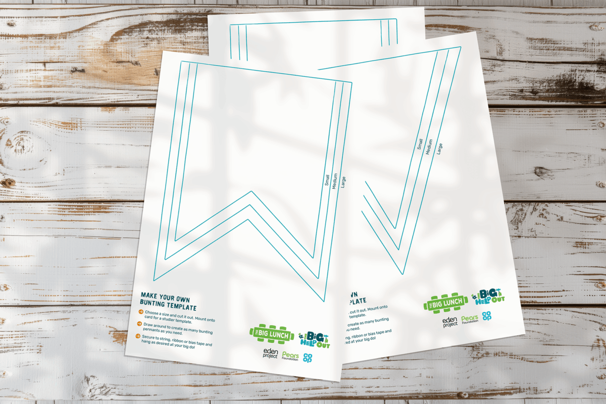 Bunting template
