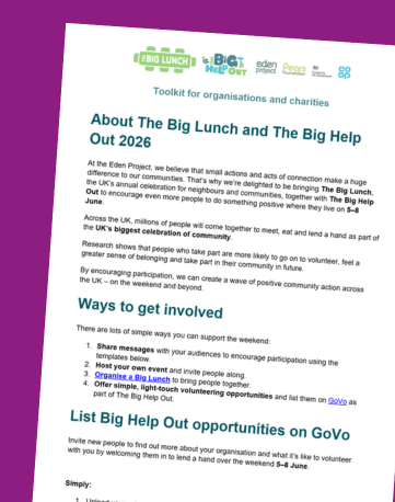 Charity and organisation toolkit