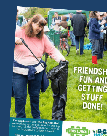 Social media graphic for organisations